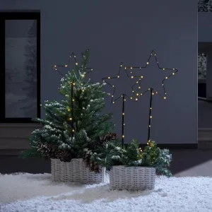 LED vianočná dekorácia Felicitas, V: 75cm