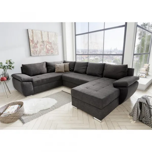 Livetastic SEDACIA SÚPRAVA, textil, hnedá