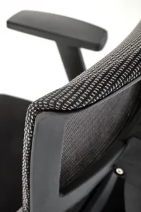 HALMAR Kancelářské křeslo PABLO šedé/černé