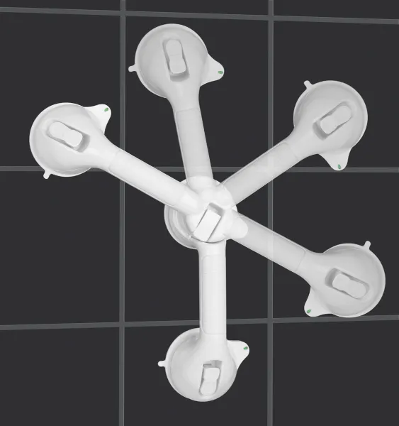Kúpeľnové držadlo s prísavkami Trio Secura Wenko, 50 cm KP095C