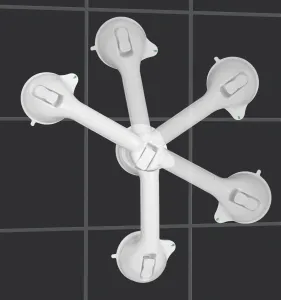 Kúpeľnové držadlo s prísavkami Trio Secura Wenko, 50 cm KP095C