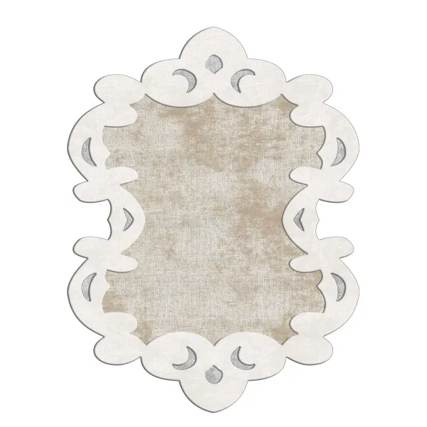 ASIR Koberec 160 x 230 SHAPE krémový