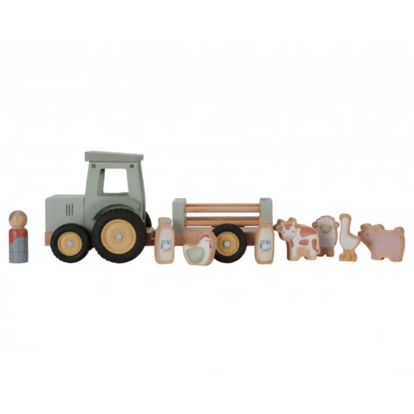 Little Dutch Traktor s prívesom Farma