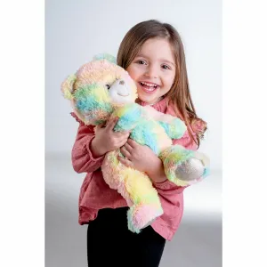 Plyšový medvedík Teddies Duhový 40 cm
