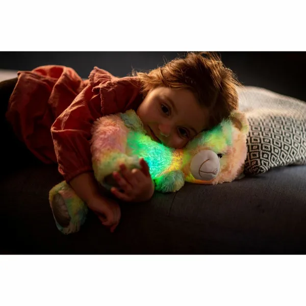 Plyšový medvedík Teddies Duhový 40 cm