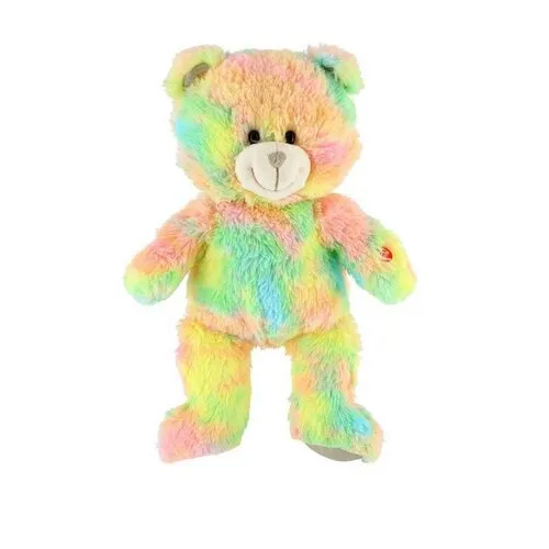 Plyšový medvedík Teddies Duhový 40 cm
