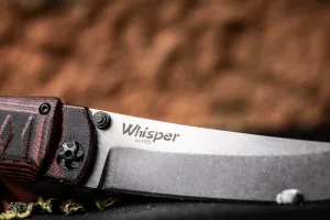 Kizlyar Supreme Whisper D2 SW Red-Black
