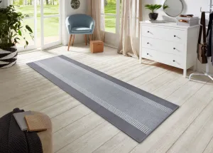 Hanse Home Collection koberce Behúň Basic 105488 Light Grey - 80x350 cm
