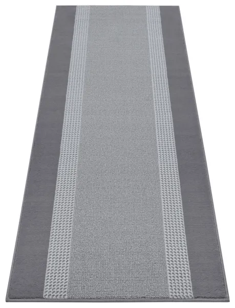 Hanse Home Collection koberce Behúň Basic 105488 Light Grey - 80x350 cm