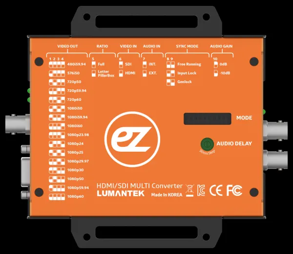 Lumantek Krížový konvertor HDMI/SDI s audio Mux / De-Mux + Scaler 31223