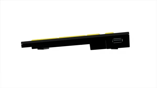 LogicKeyboard XLPrint NERO PC Black on Yellow UK 29283