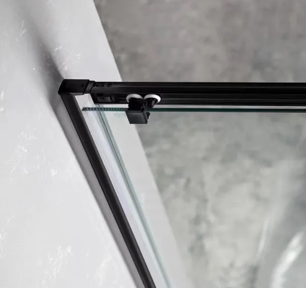 GELCO - SIGMA SIMPLY BLACK sprchové dvere posuvné 1100, číre sklo GS1111B