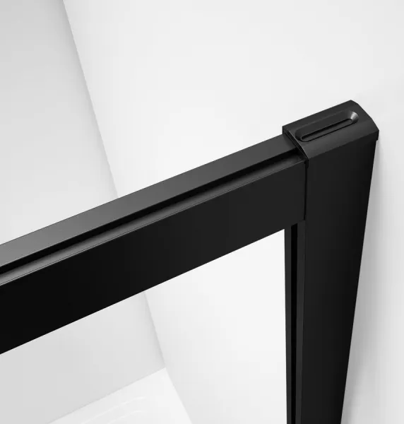 GELCO - SIGMA SIMPLY BLACK sprchové dvere posuvné 1100, číre sklo GS1111B