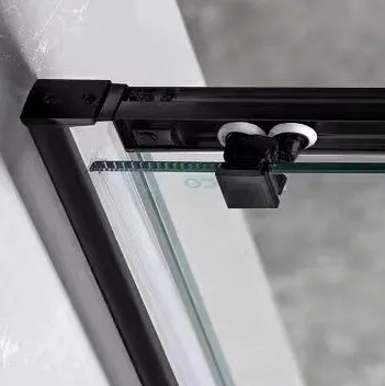 GELCO - SIGMA SIMPLY BLACK sprchové dvere posuvné 1100, číre sklo GS1111B