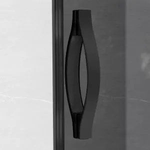 GELCO - SIGMA SIMPLY BLACK sprchové dvere posuvné 1100, číre sklo GS1111B