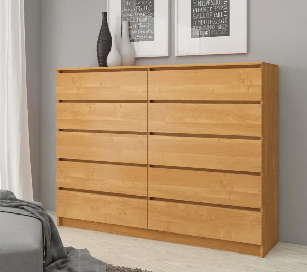 Ak furniture Komoda Rollo K 160,4 cm jelša