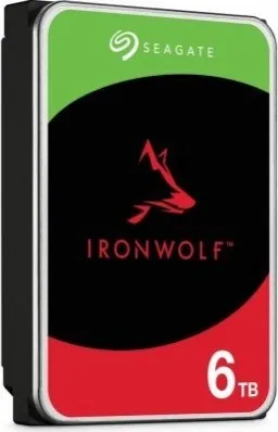 SEAGATE HDD 6TB IRONWOLF (NAS), 3.5", SATAIII, 5400 RPM, Cache 256MB, CMR