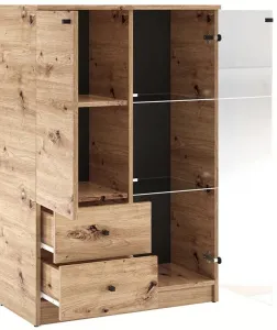 ArtAdrk Vitrína EVI 02 | s LED osvetlením