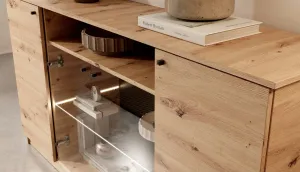 ArtAdrk Vitrína EVI 04 | s LED osvetlením