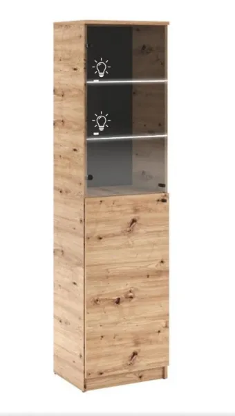 ArtAdrk Vitrína EVI 07 | s LED osvetlením