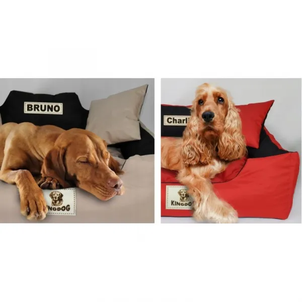 JAKS Pelech pre psa a mačku čierny ekokoža Kingdog Pelech veľkosti: 100 x 75 cm