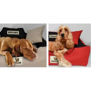 JAKS Pelech pre psa a mačku čierny ekokoža Kingdog Pelech veľkosti: 100 x 75 cm