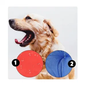 JAKS Pelech pre psa vodeodolný modrý Kingdog Pelech velkosti: 115 x 95 cm