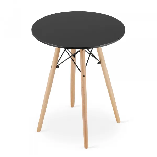 Okrúhly stôl TODI 60 cm - čierny 9403 20 80 00