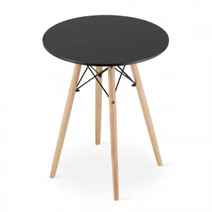 Okrúhly stôl TODI 60 cm - čierny 9403 20 80 00
