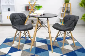 Okrúhly stôl TODI 60 cm - čierny 9403 20 80 00
