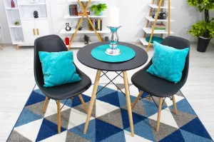 Okrúhly stôl TODI 60 cm - čierny 9403 20 80 00
