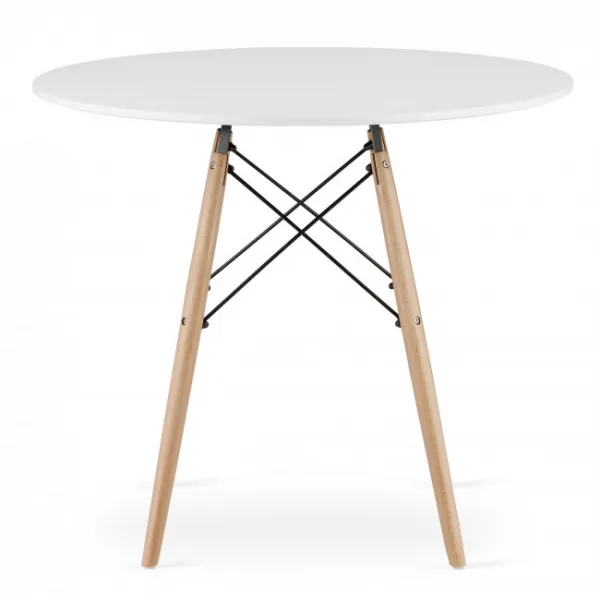 Okrúhly stôl TODI 90 cm - biely 9403 20 80 00