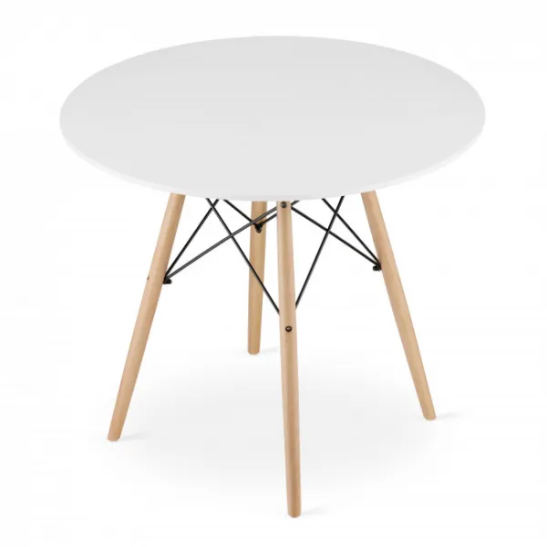 Okrúhly stôl TODI 90 cm - biely 9403 20 80 00