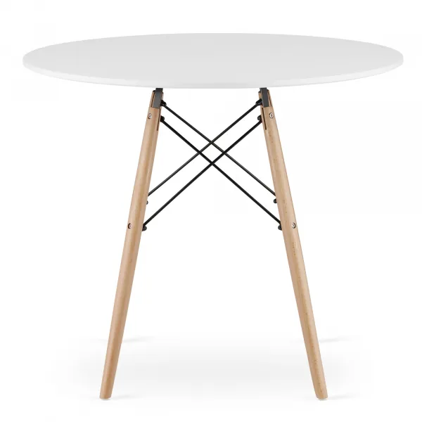 Okrúhly stôl TODI 90 cm - biely 9403 20 80 00