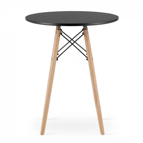 Okrúhly stôl TODI 60 cm - čierny 9403 20 80 00