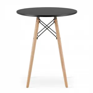 Okrúhly stôl TODI 60 cm - čierny 9403 20 80 00