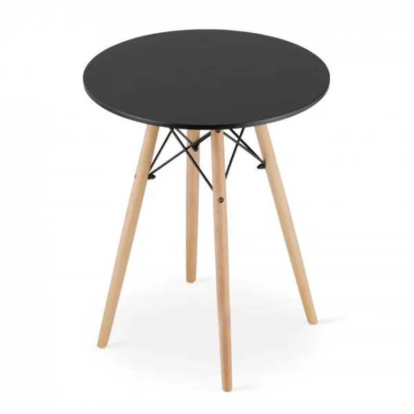 Okrúhly stôl TODI 60 cm - čierny 9403 20 80 00