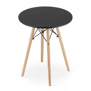 Okrúhly stôl TODI 60 cm - čierny 9403 20 80 00