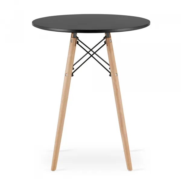 Okrúhly stôl TODI 60 cm - čierny 9403 20 80 00