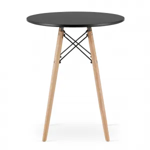 Okrúhly stôl TODI 60 cm - čierny 9403 20 80 00