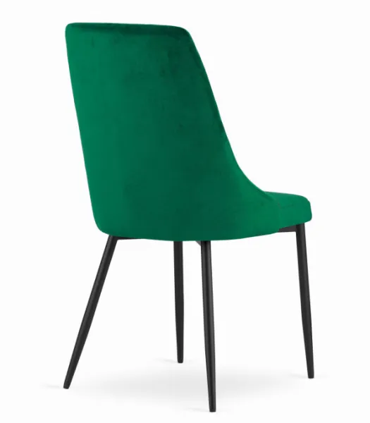 Stolička IMOLA - tmavozelený zamat x 2 9401 71 00 00
