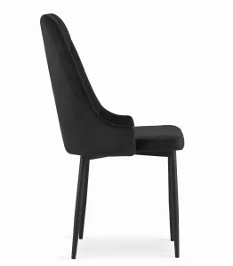 Stolička CAPRI - čierna x 2 9401 71 00 00