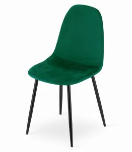 Stolička COMO - tmavozelený zamat x 2 9401 71 00 00
