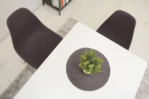 Stolička OSAKA káva / prírodné nohy x 2 9401 80 00 00