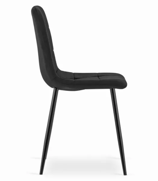 Kreslo KARA - čierny zamat x 2 9401 71 00 00
