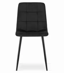 Kreslo KARA - čierny zamat x 2 9401 71 00 00
