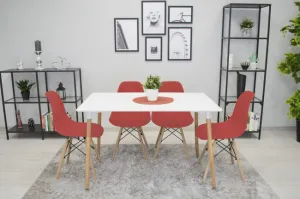 Stolička OSAKA cinabar / prírodné nohy x 4 9401 80 00 00