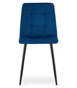 Stolička KARA - tmavomodrý zamat x 4 9401 71 00 00