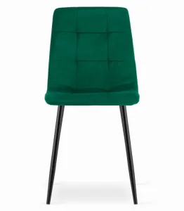 Kreslo KARA - tmavozelený zamat x 2 9401 71 00 00