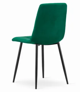 Kreslo KARA - tmavozelený zamat x 2 9401 71 00 00